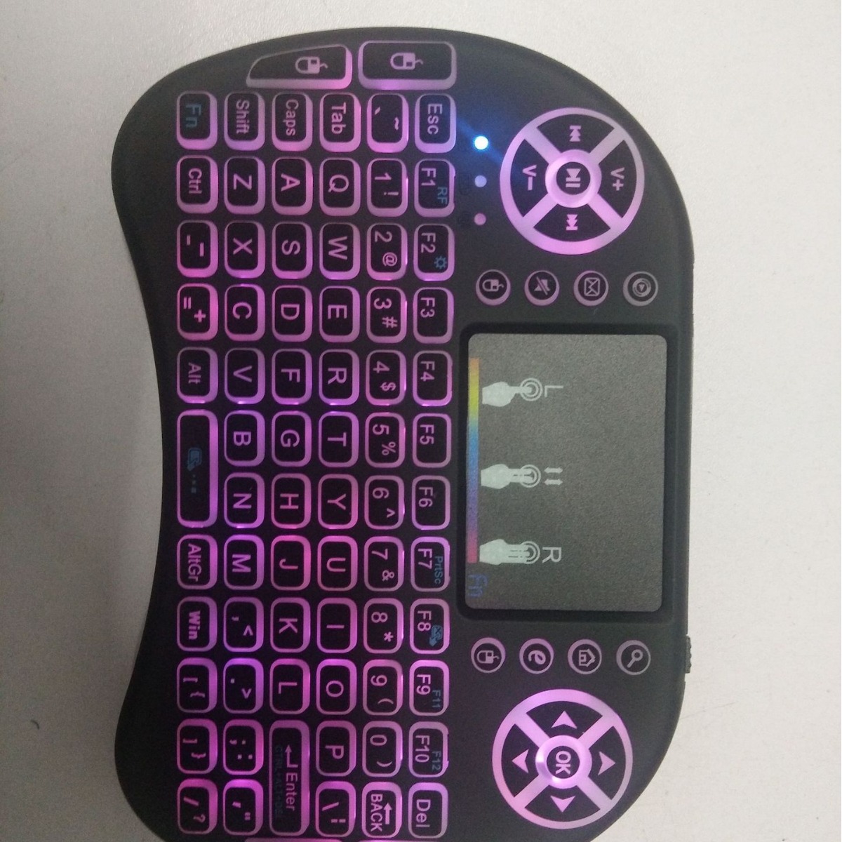 Wireless Handheld Keyboard Amazon Aliexpress Cross-Border E-Commerce Hot Model I8 Flying Squirrel Remote Control Mini Keyboard