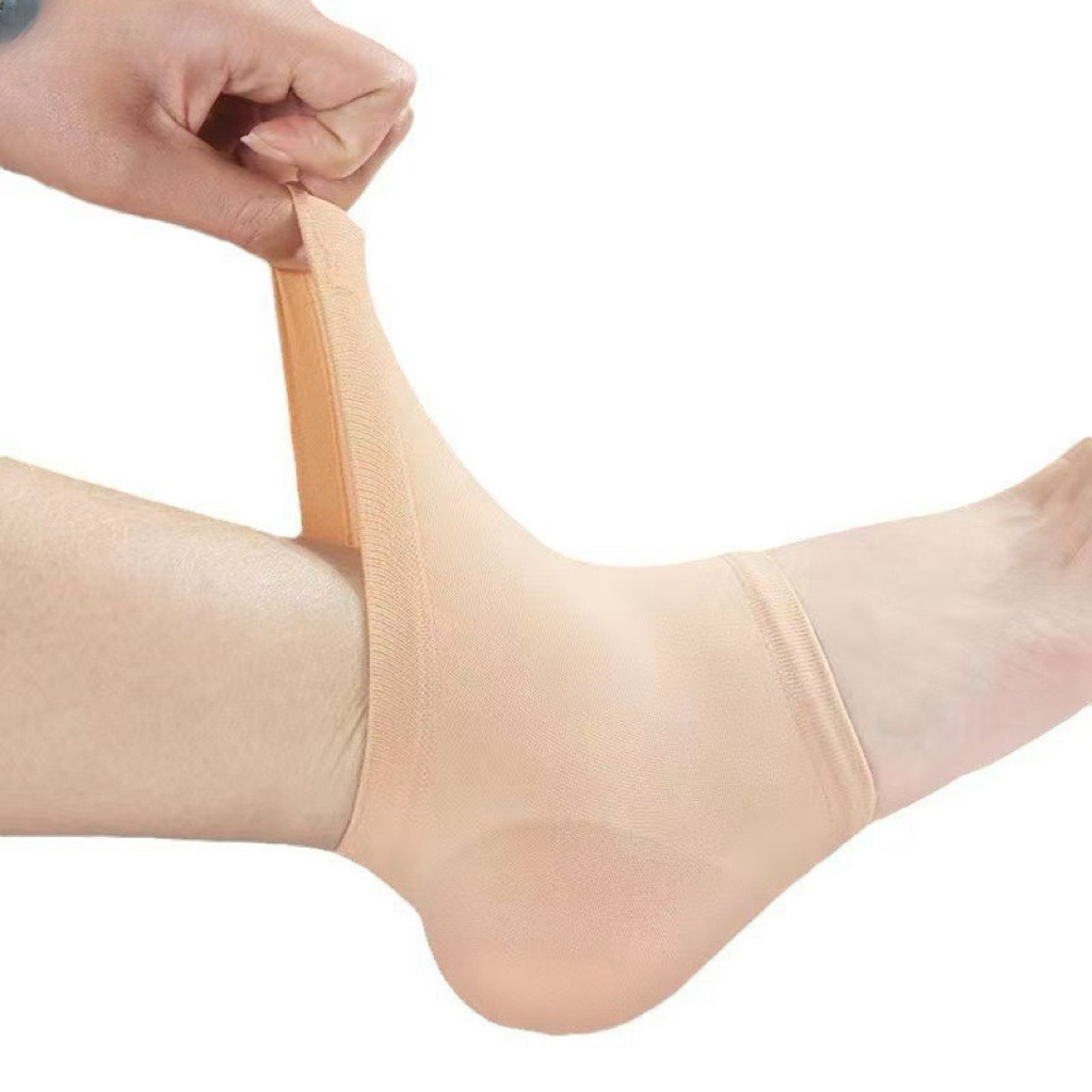 Heel Anti-crack Socks Nylon Ultra-thin Anti-crack Foot Protection Socks Heel and Heel Special Moisturizing Silicone Heel Socks Socks Cover