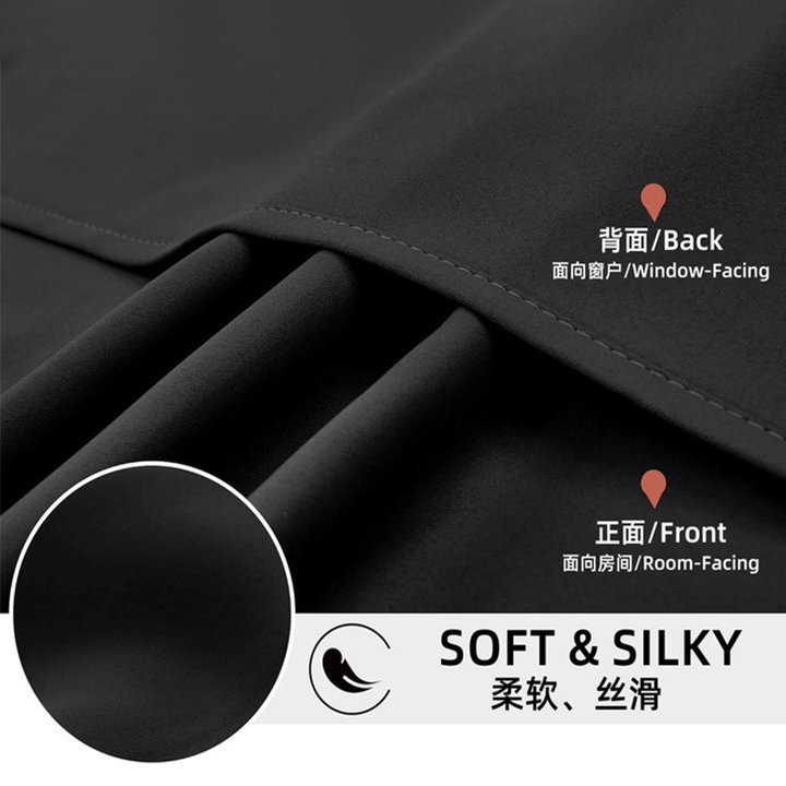 Cross-border Amazon delivery Shaoxing foreign trade shading cloth curtain high precision bedroom living room finished product Curtains