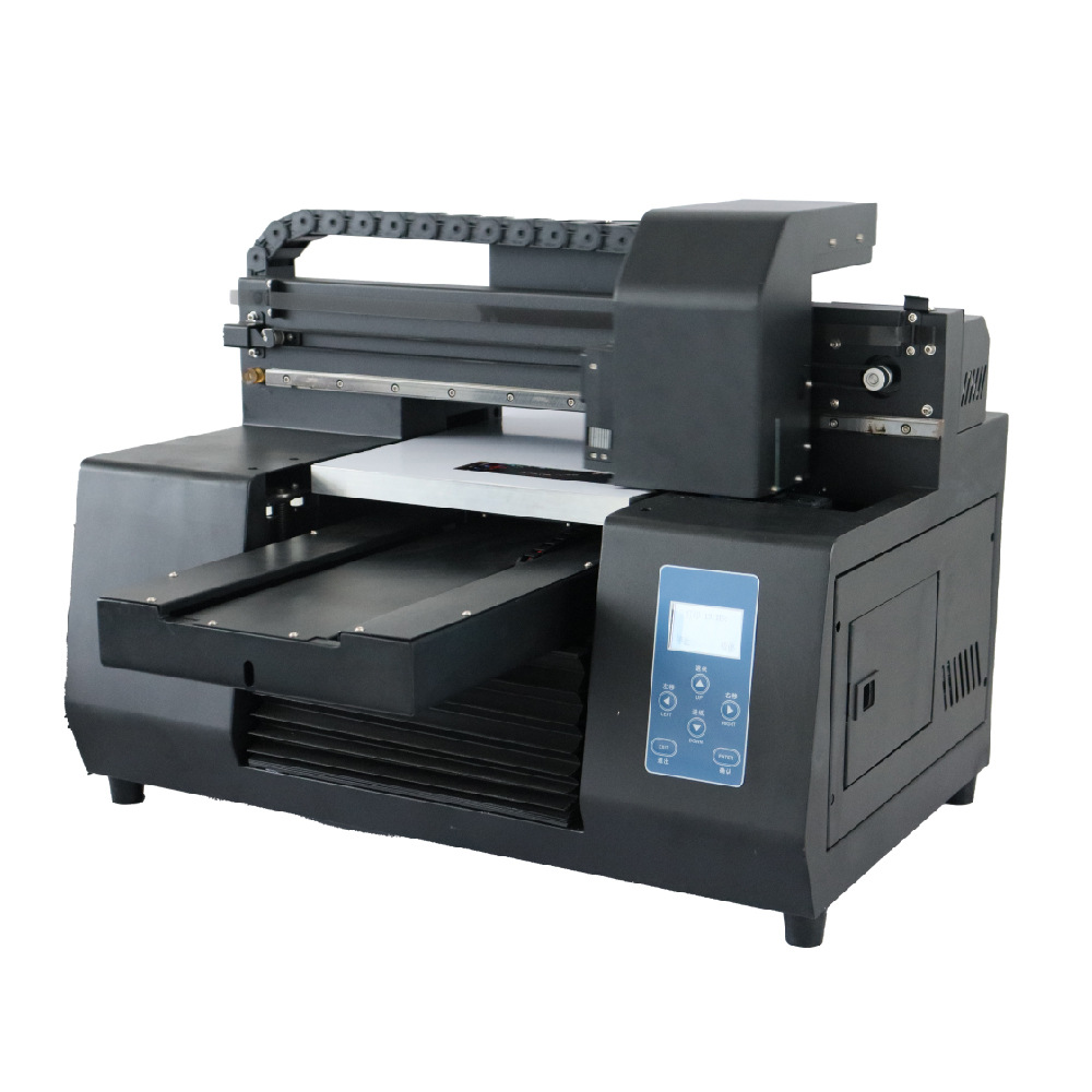 A3 Uv Small Flatbed Printer DIY Mobile Phone Case Logo Pattern Acrylic Plate Uv Thermal Transfer Printer