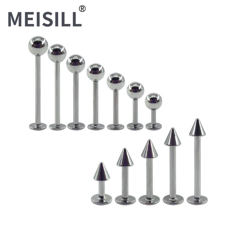 Серьги для губ из нержавеющей стали Meier, внешние зубы, обычные серьги для ушей, базовые серьги европейского и американского стиля, ювелирные изделия для пирсинга