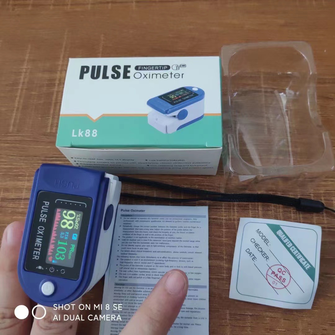 LK87 LK88 LK89 finger clip type pulse oximeter TFT oxygen saturation detector heart rate monitoring