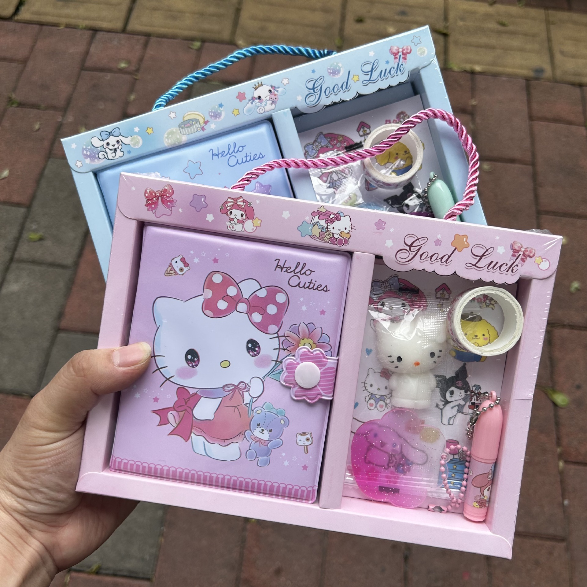 Goka Mini Portable Cute Cartoon Hand Book Gift Box Primary School Graduation Gift Kindergarten Birthday Gift