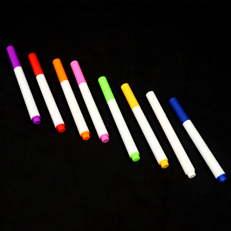 Source Factory Colorful Liquid Chalk 8-Colorful Set Environmentally Friendly Dust-Free Led Fluorescent Board Graffiti Erasable Blackboard Pen