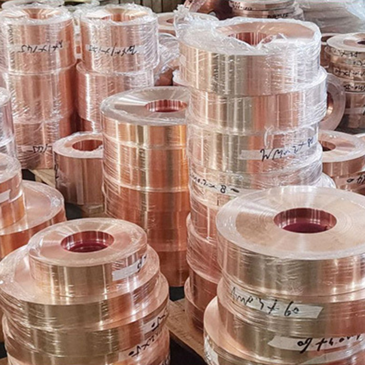 Copper Strip, Wide Copper Roll, Cuttable and Slittable Copper Sheet, Oxygen-Free Copper Strip, Copper Sheet, Copper Plate, Copper Foil, High Conductivity