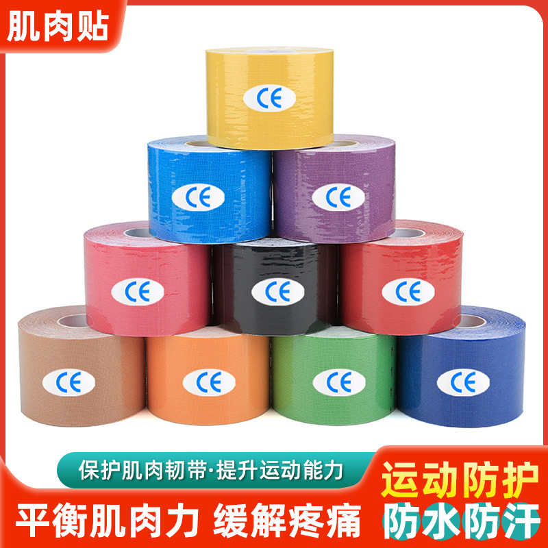 оптовая спортивная лента, патч для мышц, хлопковый эластичный патч, патч для груди