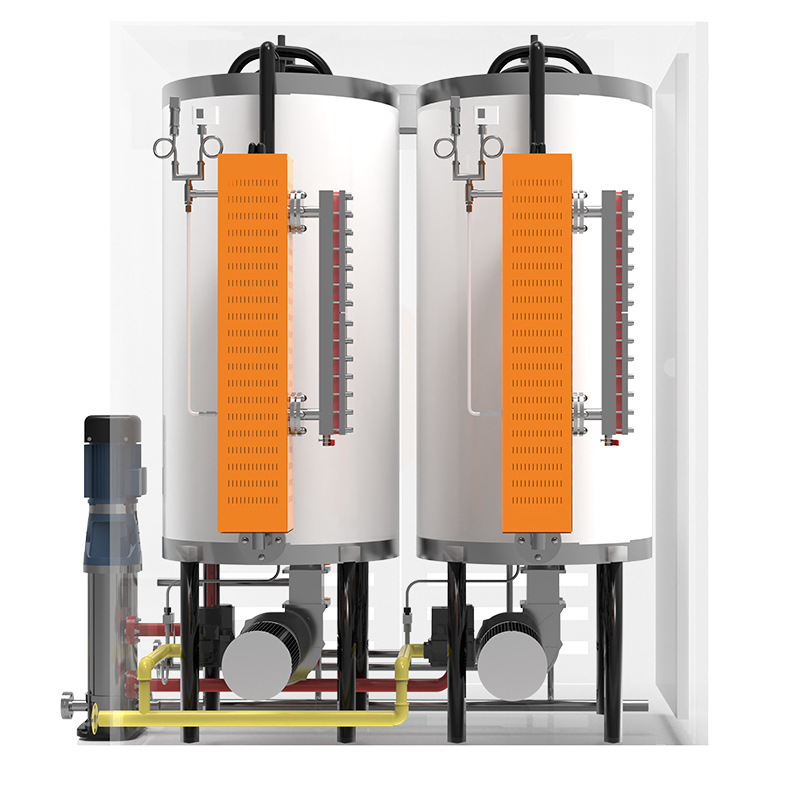 Drinks, Food, Pharmaceuticals, Water Injection Volume Less Than 30L Vertical Scale-Free Boiler Conductive Module Steam Unit