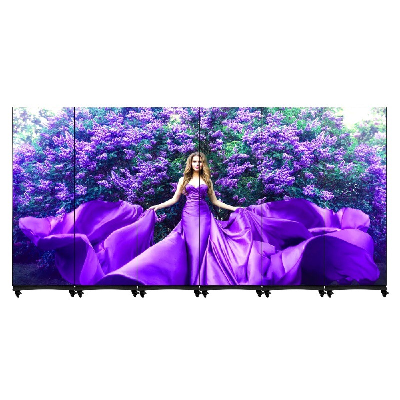 LED Poster HD screen LED advertising machine P1.8 P2 P2.5 die casting aluminum model 640x1920mm front maintenance