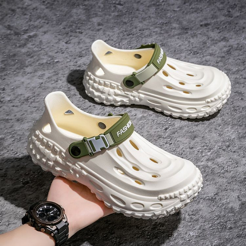 Новые мужские сетчатые сандалии, дышащие, легкие