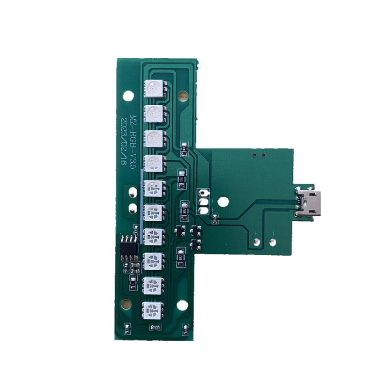 Source Factory 3D Night Light Bottom Seat Led Colorful Lamp Bead Board Usb5V Powered Remote Control Touch Circuit Board Accessories