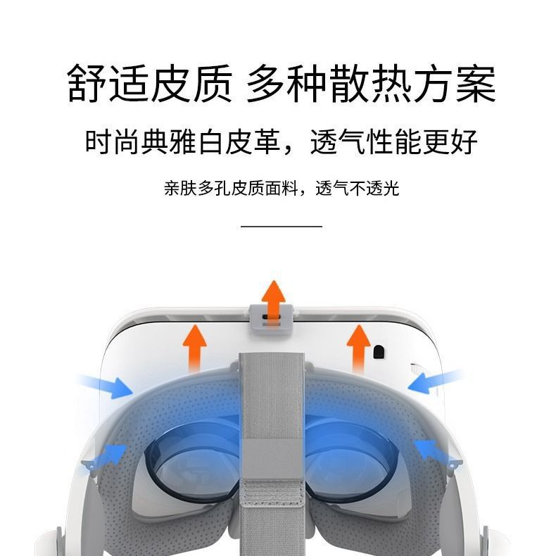 [Blu-Ray] Xiaoza Bobo Z6 Wireless Version Vr Glasses Head-Mounted 3D 6.5inch Mobile Phone Vr Experience