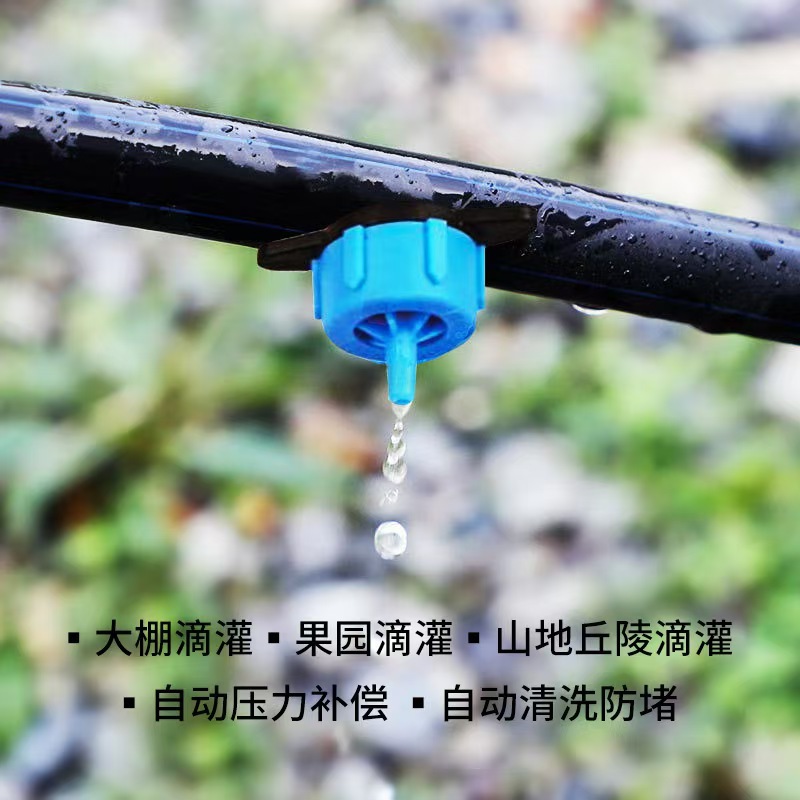 Fruit Tree Garden Pressure Compensated Dripper Pe Pipe Agricultural Automatic Watering Equipment Flower Drip Irrigation 2/4/8L Flow Stabilizer