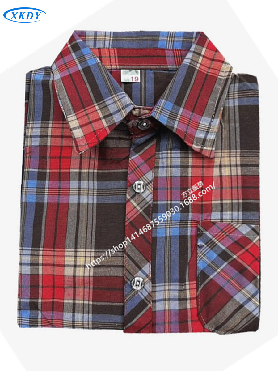 Long-Sleeved Shirts for Women in Spring and Autumn, Women's Fashion Shirts, Plus Size Mom's Plaid Shirts, Versatile Tops for Outer Wear