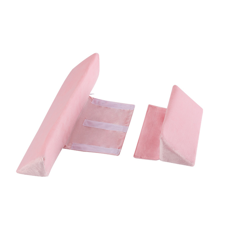 Baby styling pillow anti-rollover anti-pressure anti-spitting positioning pillow manufacturers triangle pillow anti-deflection head removable and washable cross-border