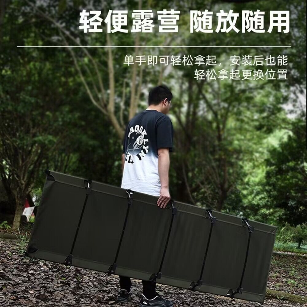 Folding Bed Outdoor Aluminum Alloy Folding Bed Hiking Camping Folding Camp Bed Portable Tent Bed Camp Bed