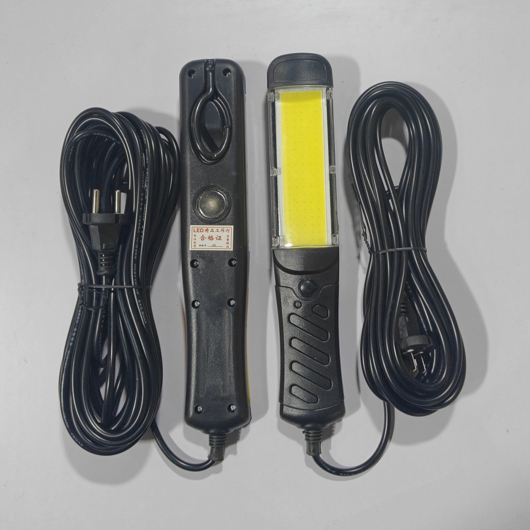 Светодиодный рабочий светильник, ремонтный светильник, COB авто ремонтный светильник, outdoor свет 220V, сильный свет, магнитный ремонтный светильник