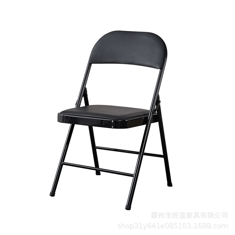 Factory Wholesale Chair Simple Multifunctional with Backrest Plastic Leisure Foldableing Office Training Chair White Outdoor Chair