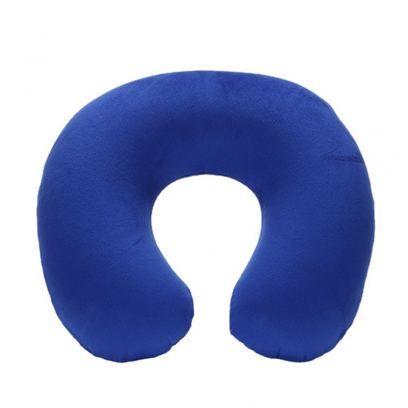 Short plush jacket pvc pillow core inflatable pillow outdoor neck pillow travel pillow pillow pillow nap pillow u-shaped u-shaped pillow