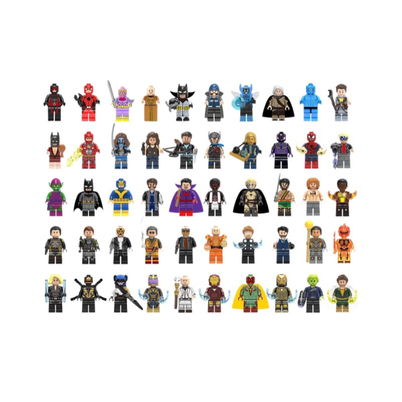 Building block figurine small particle figurine stitching zombie puzzle building block figurine toy doll