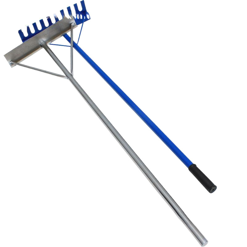 Track and Field Equipment Long Jump Sand Pit Leveling Tool with Teeth and Without Teeth Dual-Purpose Sand Rake Board