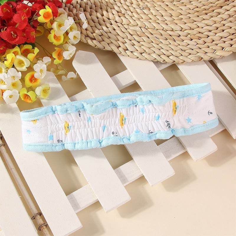 Newborn Cotton Diaper Belt Baby Cartoon Diaper Newborn Baby Diaper Fixing Belt Adjustable Strap 0 Years 1