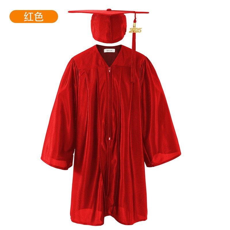 Children's bachelor's clothing kindergarten available a variety of colors optional small doctor's clothing primary school students graduation performance clothing suit