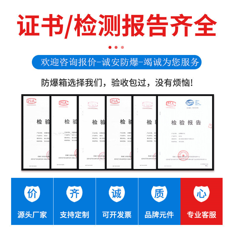 Explosion-proof distribution box empty box ExdIIBT4 cast aluminum alloy flameproof control maintenance lighting instrument junction box