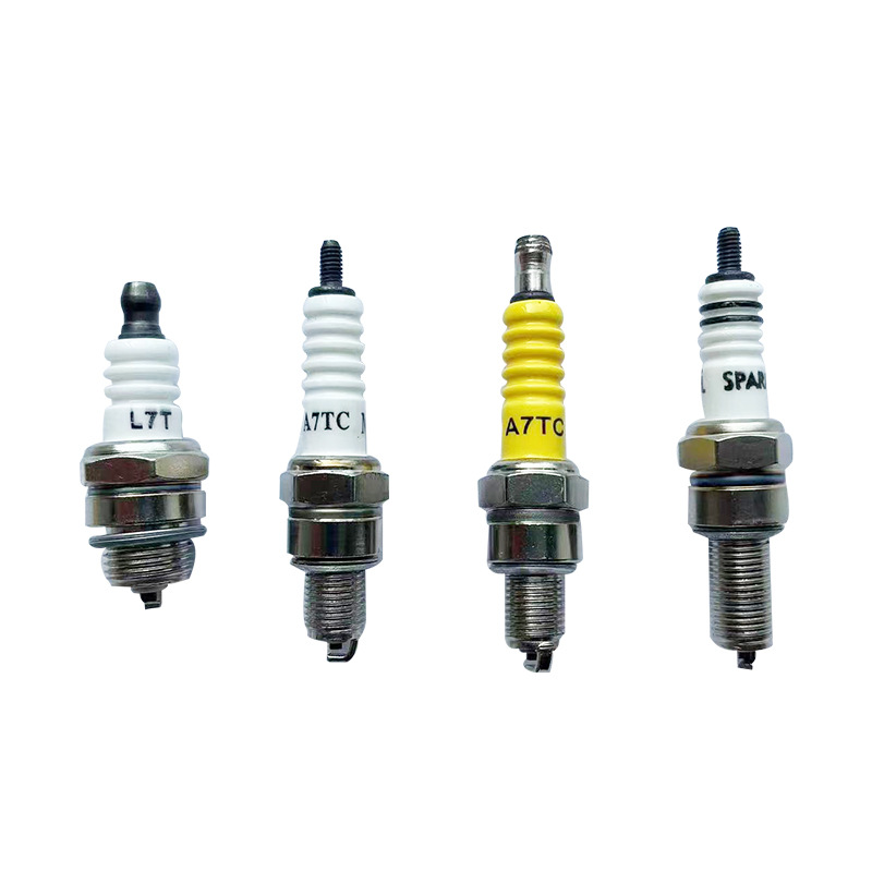 Motorcycle gasoline saw spark plug lawn mower hedge trimmer driller ground drill spark plug garden machinery accessories wholesale
