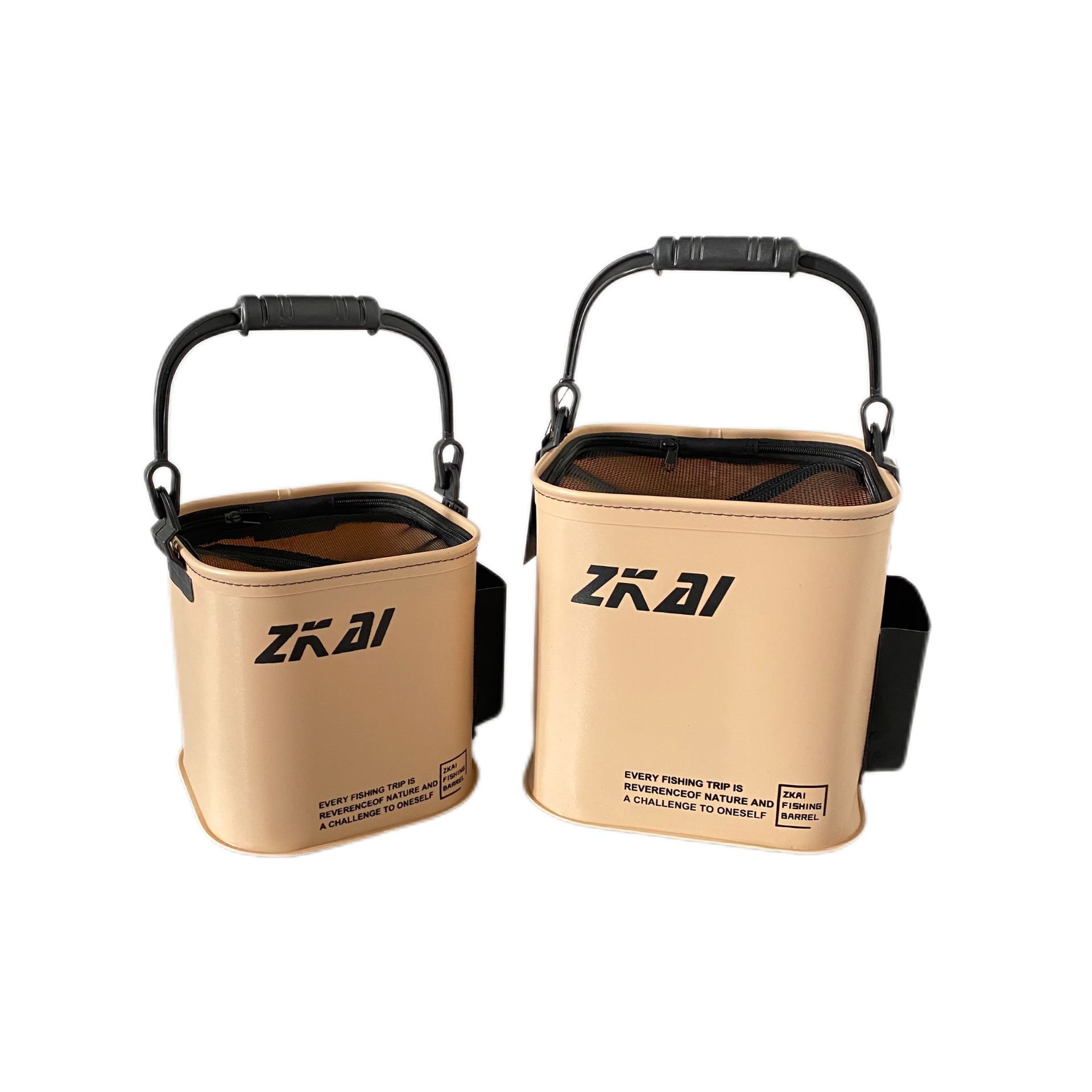 Multifunctional bucket foldable fish bucket Luya wild fishing portable wear-resistant portable bucket wholesale