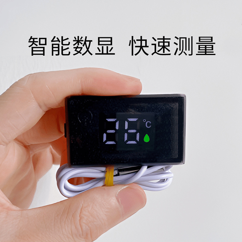 Термометр с сенсорным экраном, цифровой дисплей, термометр для ванны для детей, водонепроницаемый экран