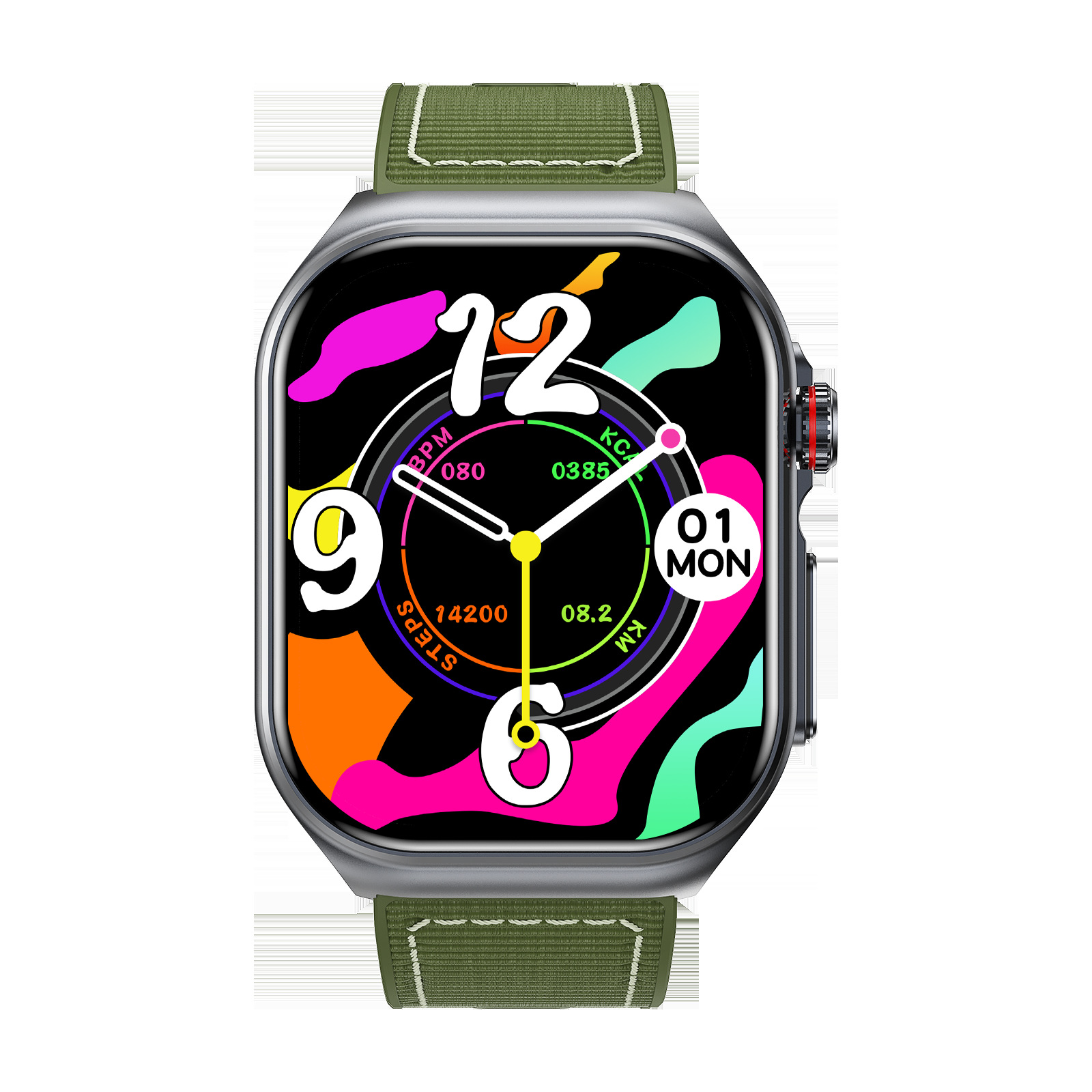 Xiangmingda Et585 Smart Bluetooth Call Nfc Electrocardiogram Blood Ingredients Blood Sugar Sleep Health Management Smart