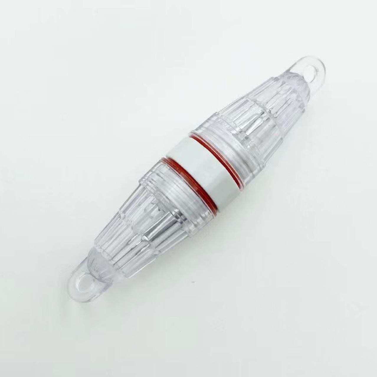 Светодиодная лампа с двойным источником света для ловли рыбы, подводная, меняющая цвет