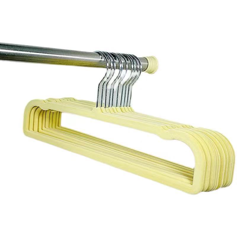 Household Adult Finishing Pants Shelf Multi-functional Flocking Material Velvet Wardrobe Storage Helper Non-slip No Marks