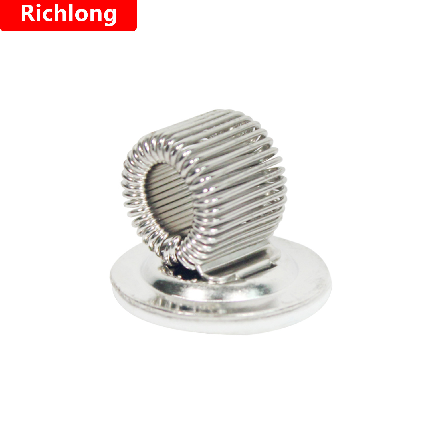 Round Bottom Pen Holder Accessories 3M Glue Single Hole Notepad Cross-border Hand Account Fixed Spring Pen Holder Accessories in stock