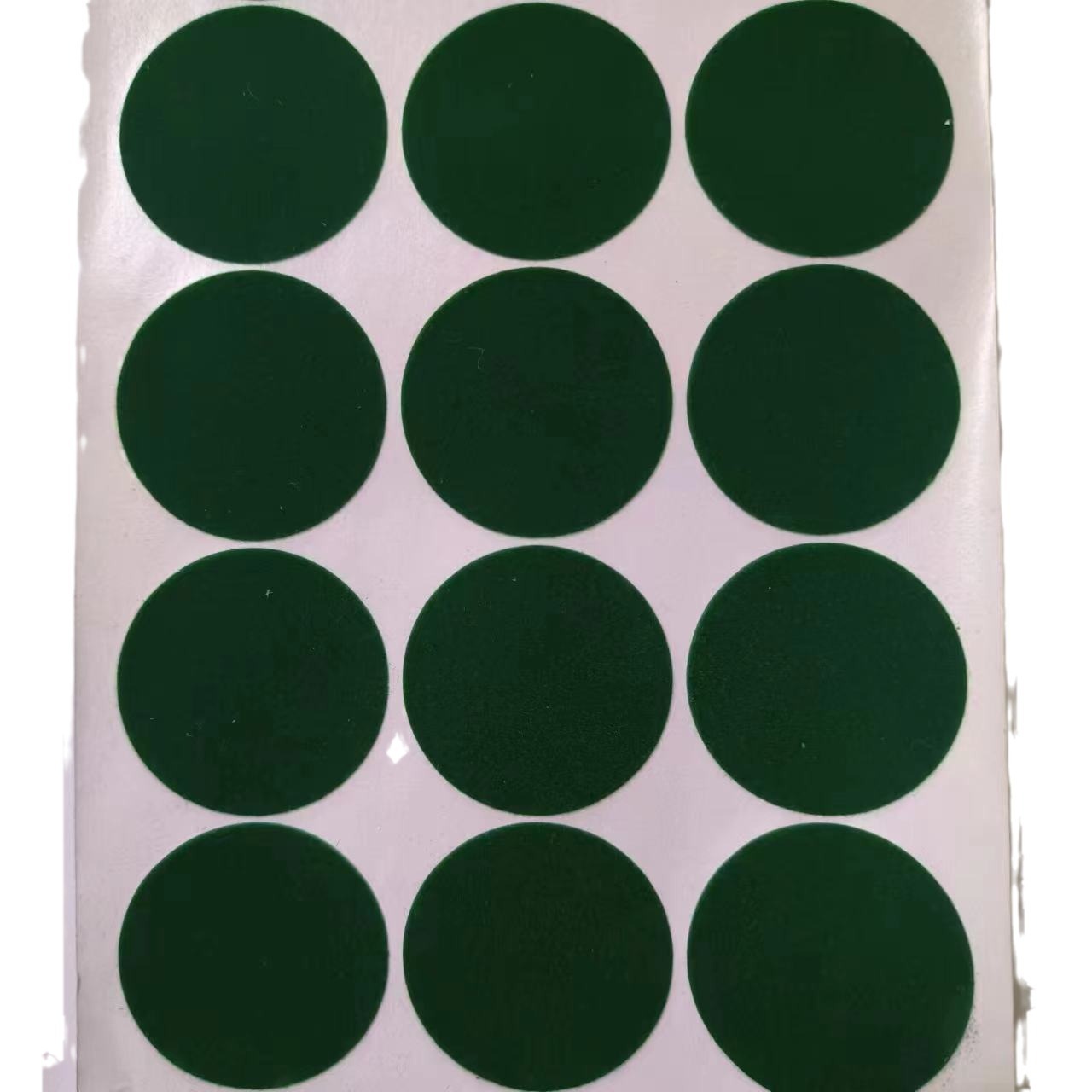 Round self-adhesive flannel mat non-slip mute non-woven fabric crafts accessories felt flocking square protection mat