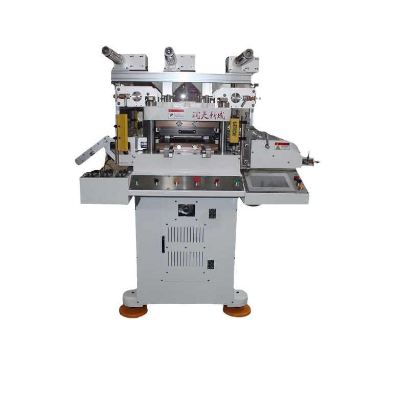Label die-cutting machine automatic hydraulic die-cutting machine round flattening die-cutting adhesive label high-speed die-cutting machine
