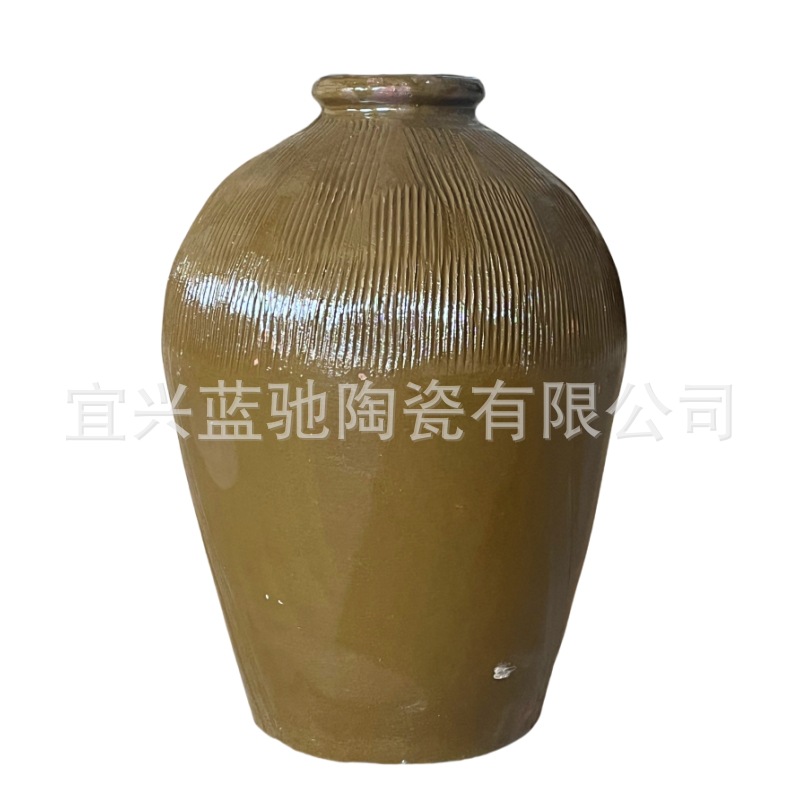 Yixing manufacturers supply 10kg ceramic jars vintage clay vintage jars two big concessions
