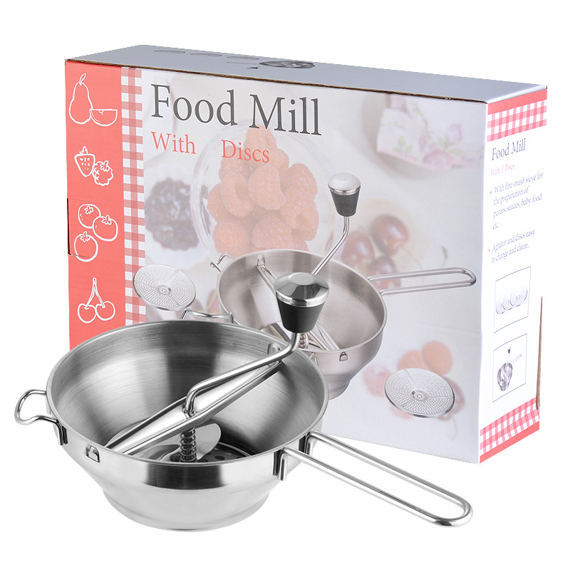 Stainless steel Jam machine manual food grinder mud grinder vegetable mud grinder grinder mud grinder grinding food supplement machine