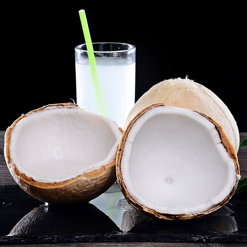Guangzhou Jiangnan Wholesale Straight Hair [Sf Express] Thailand Imported Milk Coconut King Seasonal Coconut Milk-Flavored Coconut King Natural