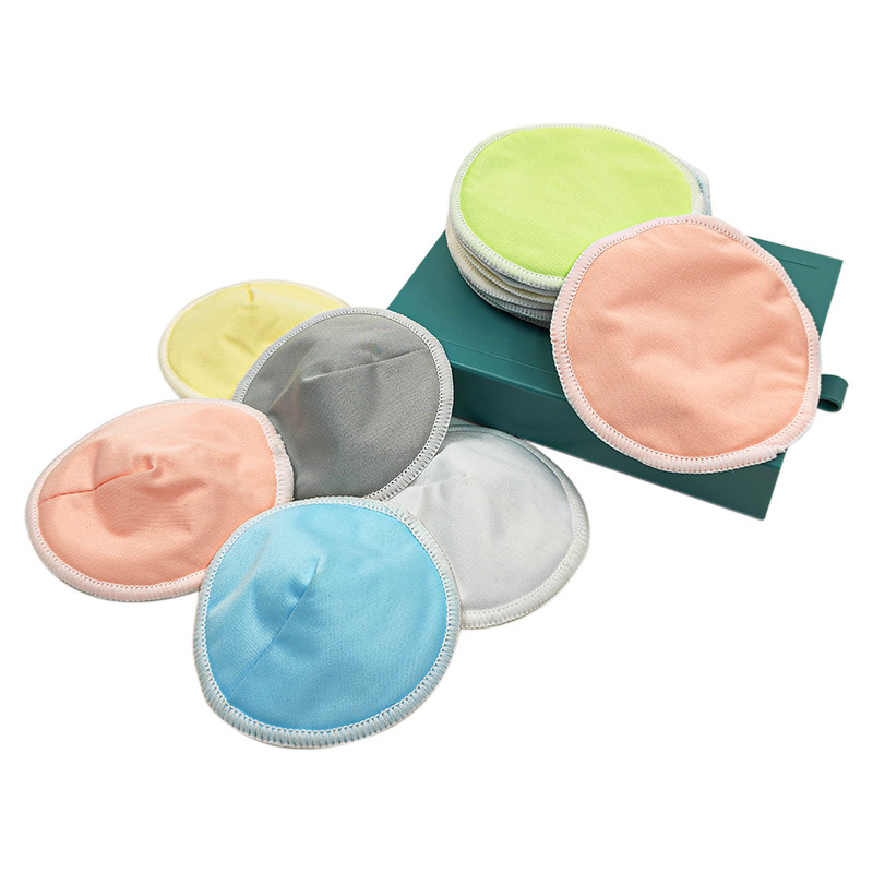 Explosive Yuezi Anti-overflow Breast Pad Three-layer Skin-friendly Washable Breast Patch for Maternal Breast-feeding Overflow Breast Pad Bamboo Fiber Breast-feeding Patch