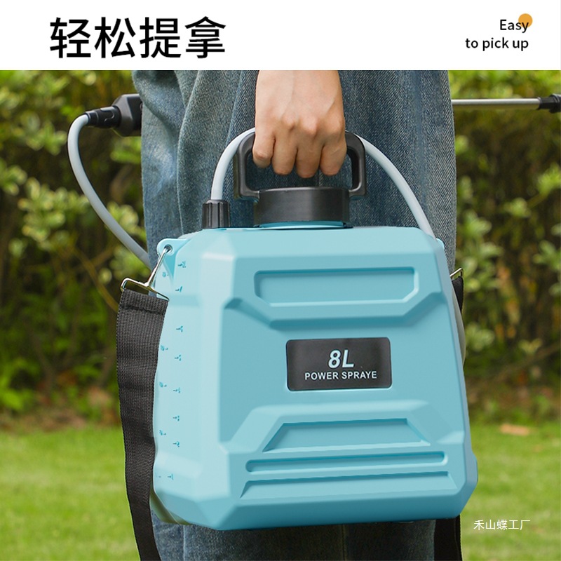 电动喷雾器农用喷壶家用小型农药喷洒器高压打药机喷水雾浇花神器