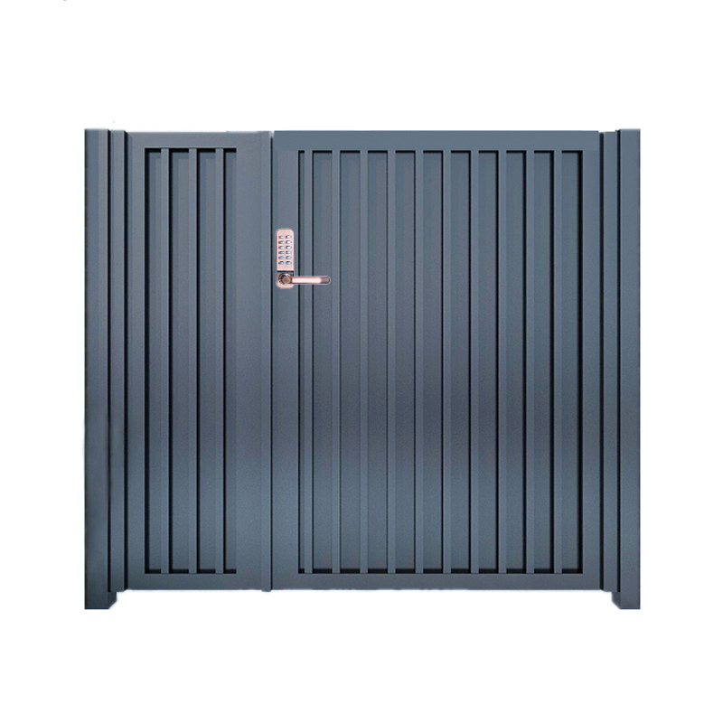 New Chinese-style Aluminum Alloy Door Rural Self-built Home Door Courtyard Door Villa Community Aluminum Art Door