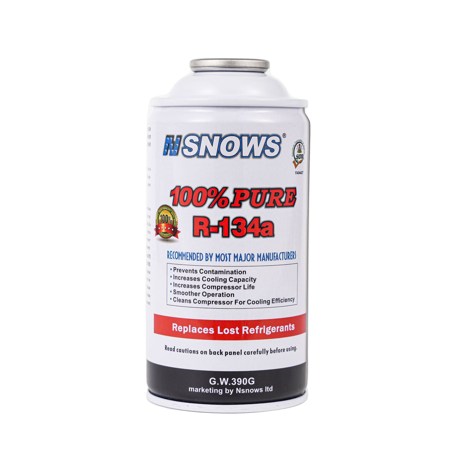 Environmental protection refrigerant R134a800g snow seed snow seed fluorine chlorine Ang automobile air conditioning refrigerant factory direct sale