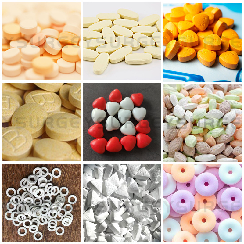 Guangdong Yunyong automatic rotary tablet press Chinese medicine powder milk tablets calcium tablet making machine small tablet press