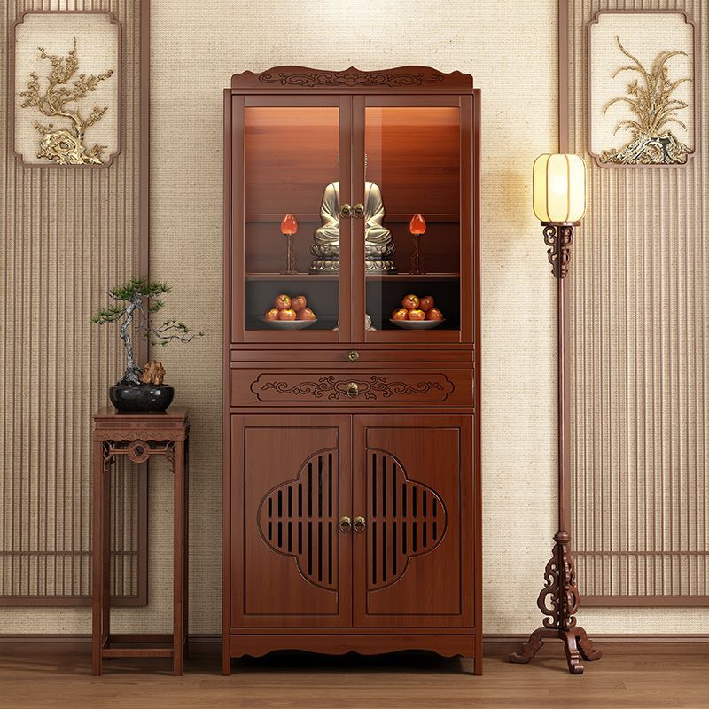 Buddha Shrine Lidar Cabinet Buddha Cabinet Worship Table Shrine Buddha Table God of Wealth Bodhisattva Worship Table Buddha Statues Home Worship Table