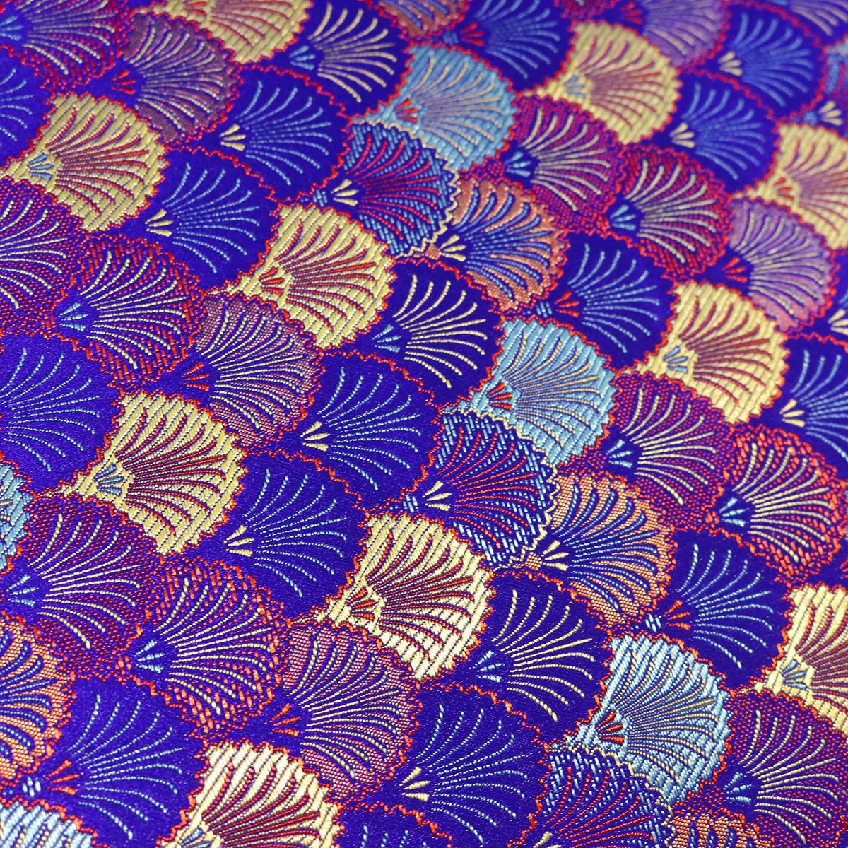 75 Shell Flower Imitation Song Jin New Chinese Style National Style Fabric Vest Jacket Coat Cheongsam dress Clothing Fabric