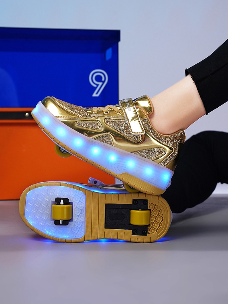 heyly walking shoes female mi ya mia roller skating boys explosive walking shoes students invisible skates invisible girls shoes with wheels