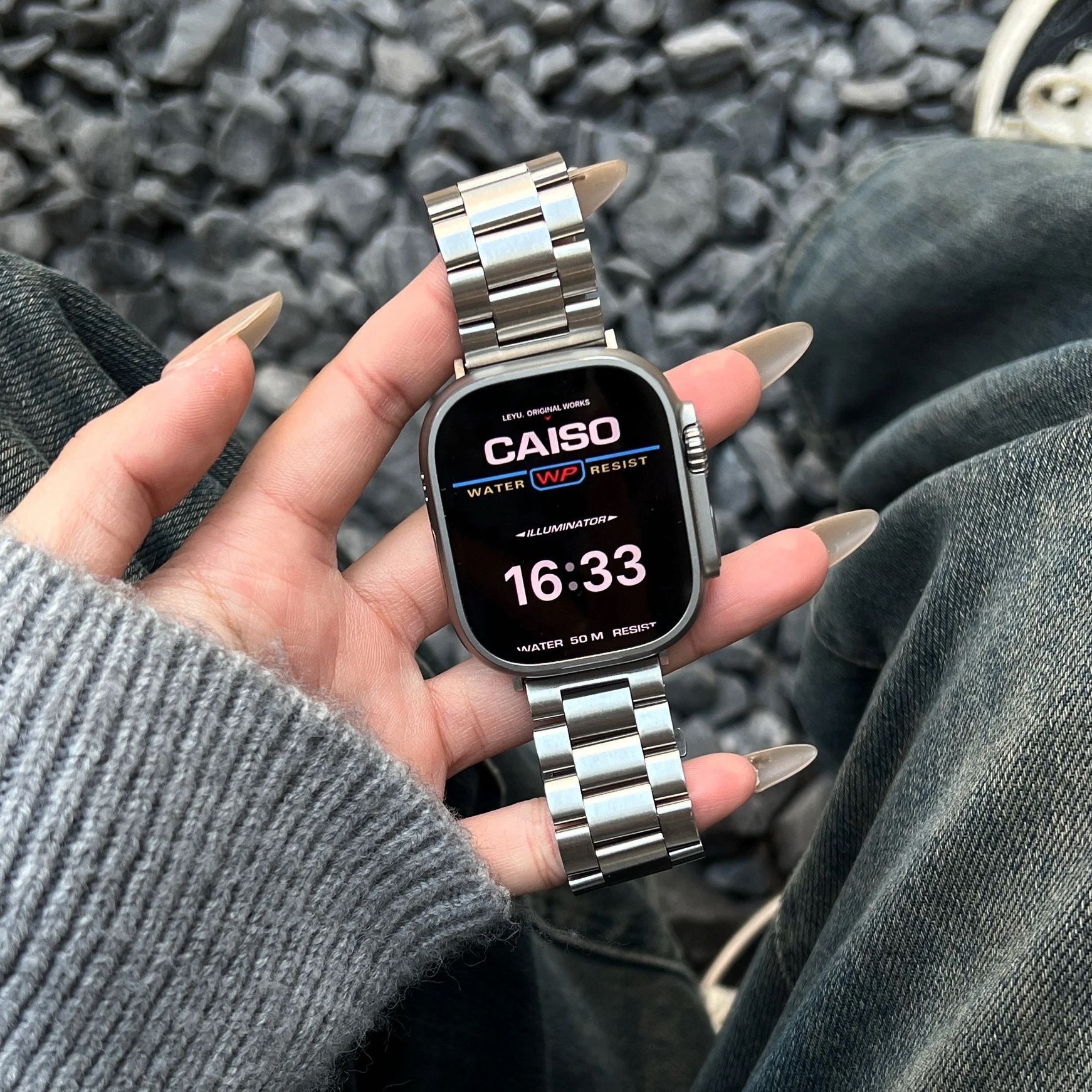 Подходит для Xiaomi Mi Band 9Pro ремешок Xiaomi Mi Band 8Pro запястье ремешок металл нержавеющая сталь доступный роскошный Redmi 4/5