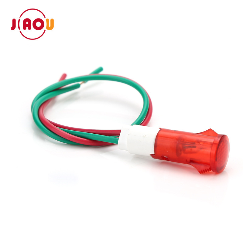 10mm power indicator light with wire MDX11A water heater/freezer/disinfection cabinet card type working indicator light