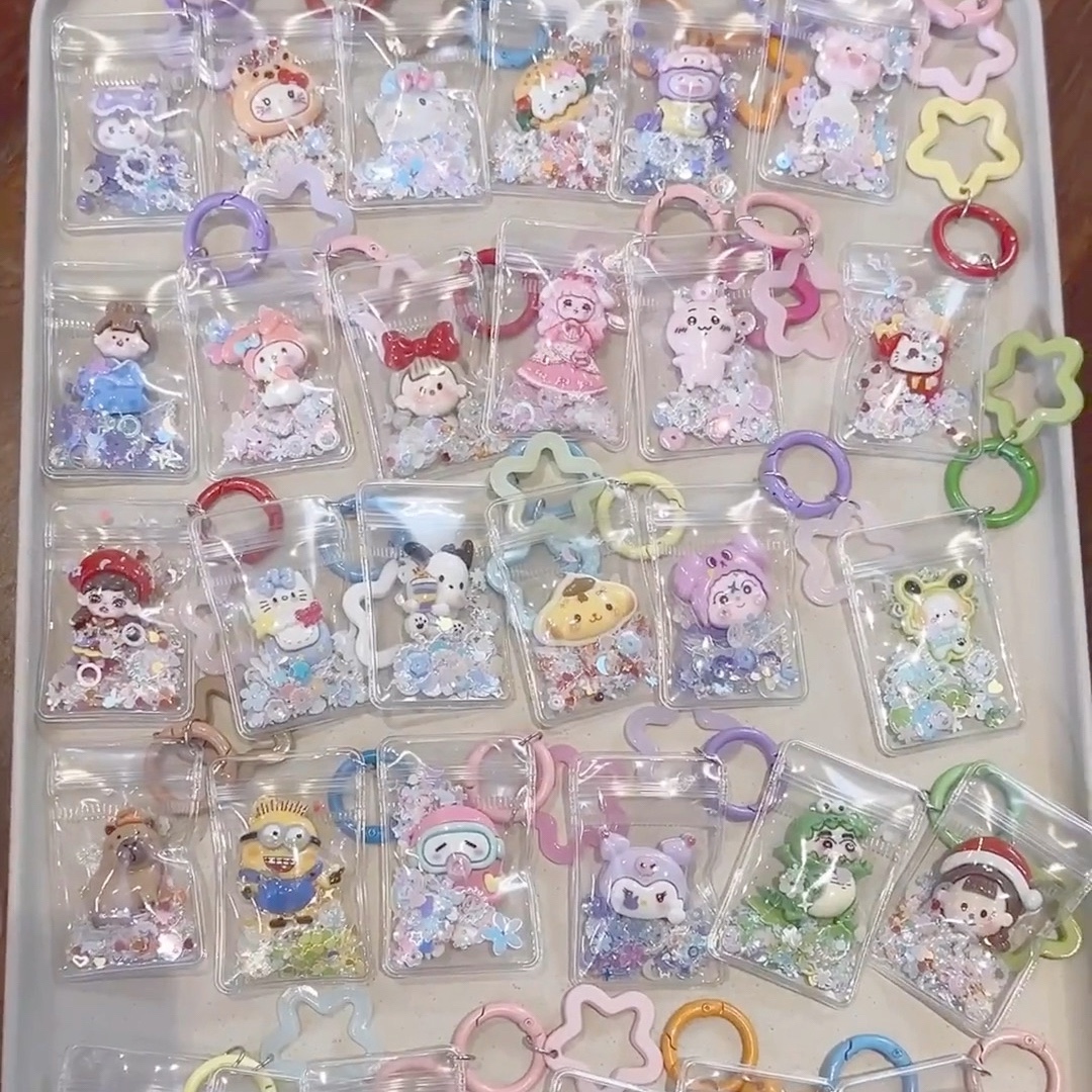 Little Red Riding Book Same Cartoon Rocking Wallet Bag Keychain Cute Bag Pendant Hanging Ornaments Gift Wholesale